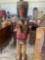 Cigar store Indian -Hand Carved by Frank Gallagher - Likely carved from Rocky Mountain Aspen
