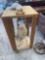 Antique hand painted hanging parlor chandelier Must bring help to load