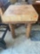 Butcher block table