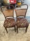 2 vintage chairs