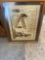 Framed wall decor