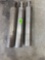 Pieces of solid steel 3 times the money