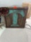 Distressed letter T wall hanging Measurement16x16
