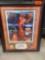 Framed Kevin Durant MVP poster Measurement in photo