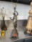 Brass lady lamp No shade