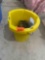 Yellow bucket and Dremel Versa