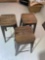 3 Bar stools