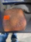 Leather bag with broken strap