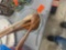 Wooden salad spoons and measuring cup