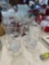 4 crystal glasses