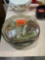 Vintage embossed tin and horse tin