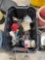 Gear oil, oil gun, and various items