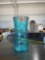 Blue flower vase