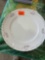Gold standard porcelain china dinner plates