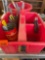 Carrying caddie and screw drivers
