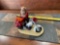 Santa and motorcycle