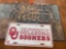 My Barn my rules sign and OU license plate