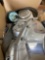 Box of motorcycle parts
