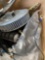 Box of motorcycle parts