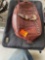 Computer bag and mens leather shave bag