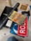 Metal signs, books, coasters and more
