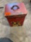 Metal dog treat box