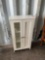 White bathroom cabinet