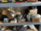 Items on shelf, d ring, automotive items and other misc items