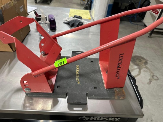 Lock and load Motorcycle stand