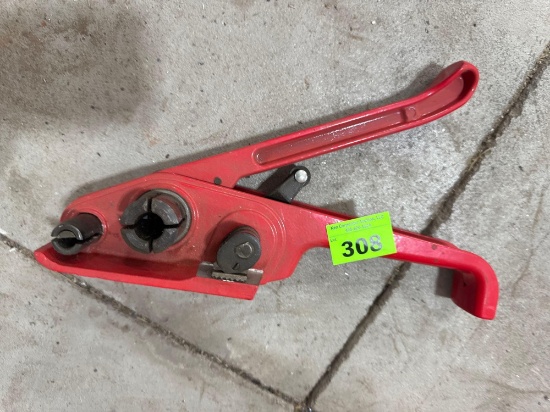 Polypropylene ribbon tensioner