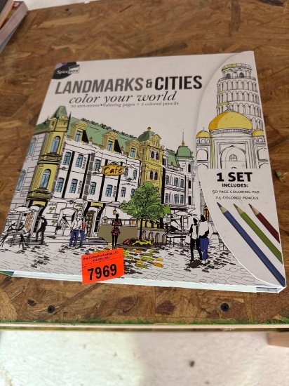 Color your world and art book