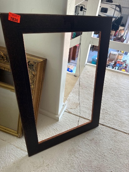 Decorative wall mirror Measurements in photo
