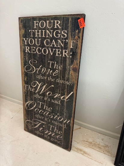 Inspirational wall decor Measurement 32x16