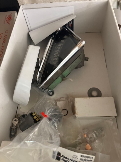 Chevy spedometer and other items