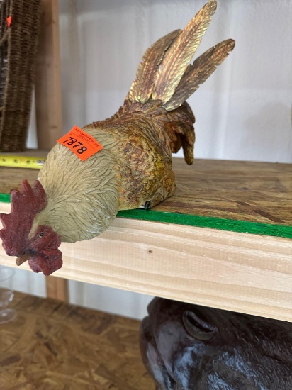 Rooster table decor Measurement in photo