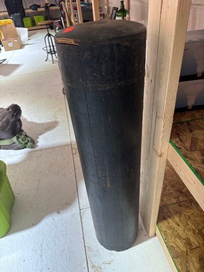 Decorative wood pillar