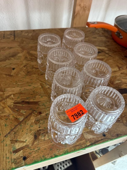 8 glasses