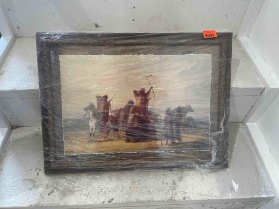 Framed wall art Measurements in photos