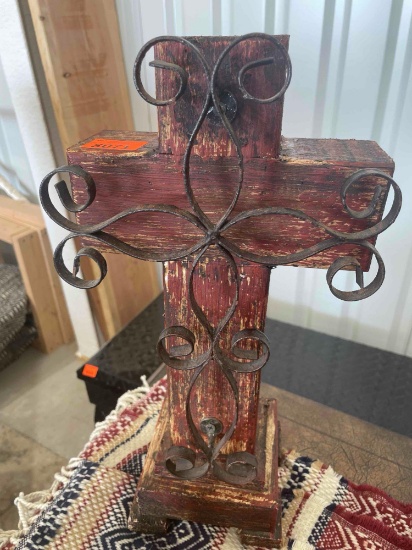 Wooden table cross