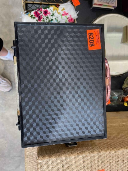 Empty black case