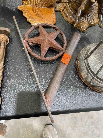 Rustic star decor
