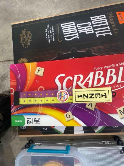 Scrabble and darts