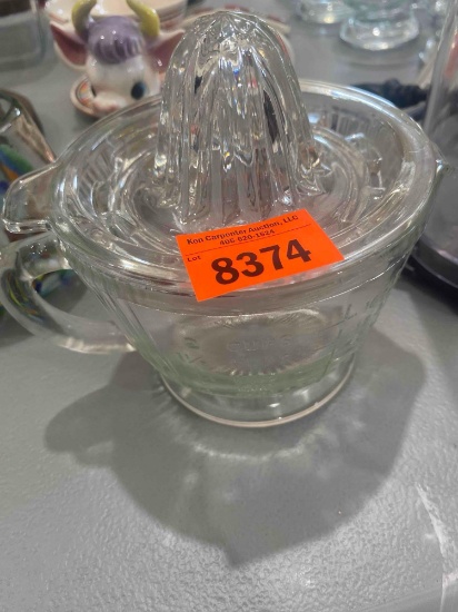 Glass juicer