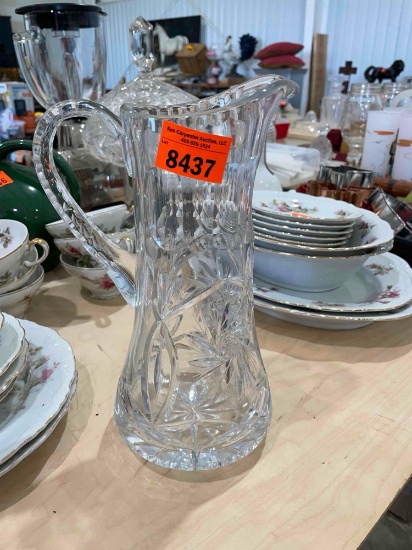 Crystal pitcher