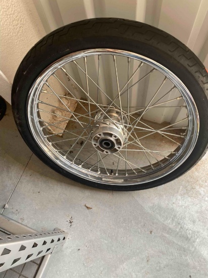 Motorcycle front wheel