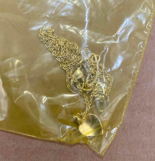 Necklace with heart
