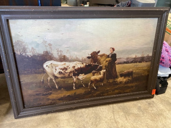 Framed wall art