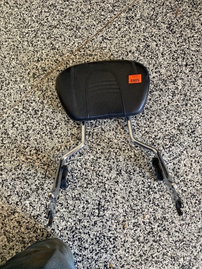 Motorcycle back rest
