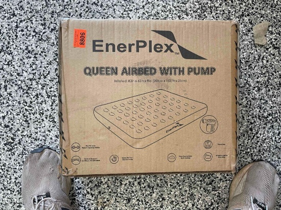 Queen airbed with pump