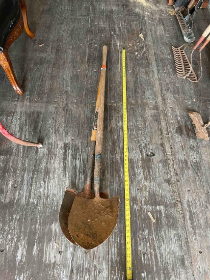 2 shovels